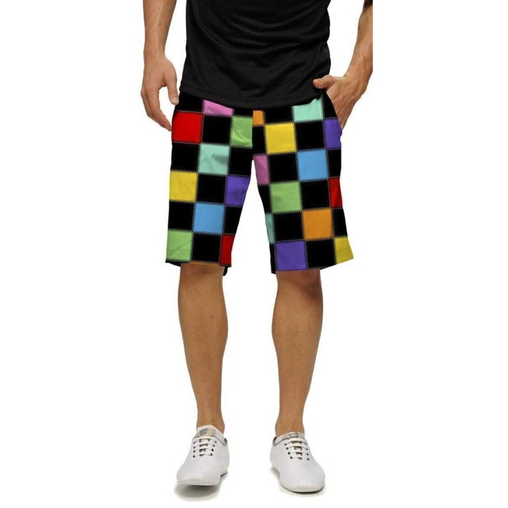 Loudmouth Hollywood Squares Golf Shorts